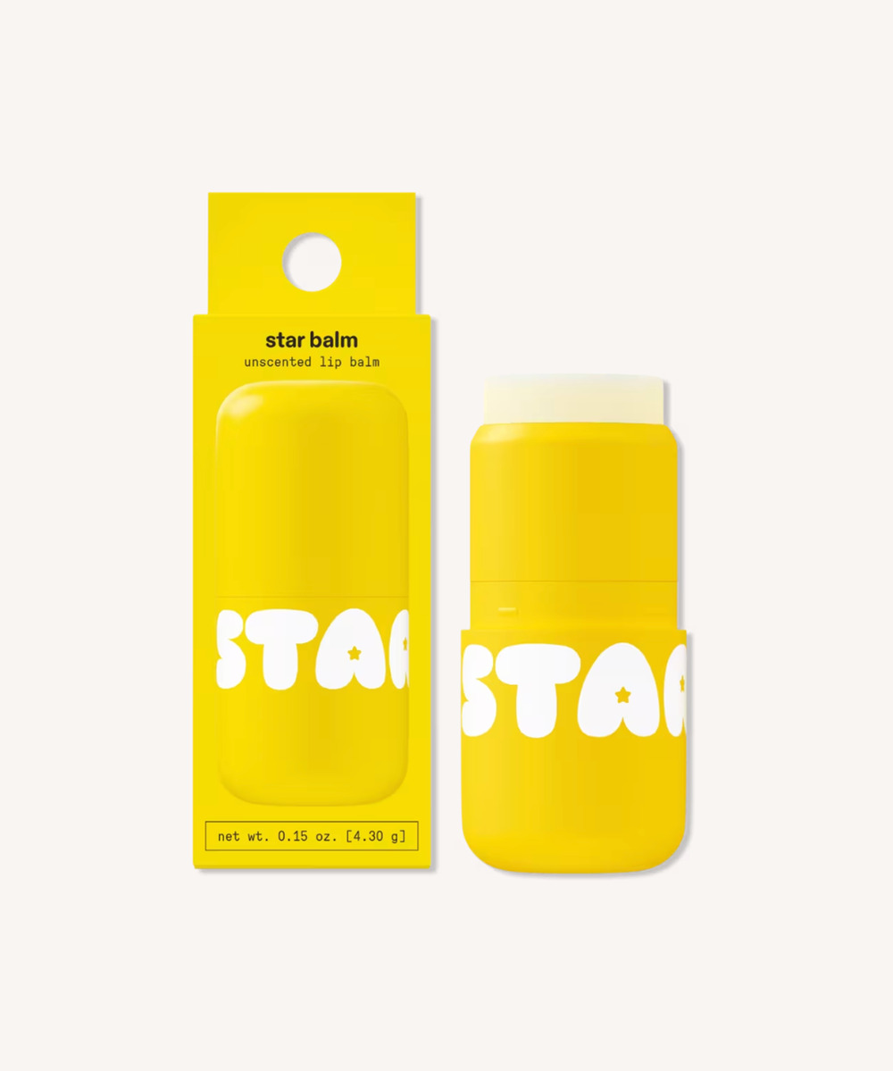 Starface Star Balm Unscented Lip Balm 0.15 oz (4.30 g) New